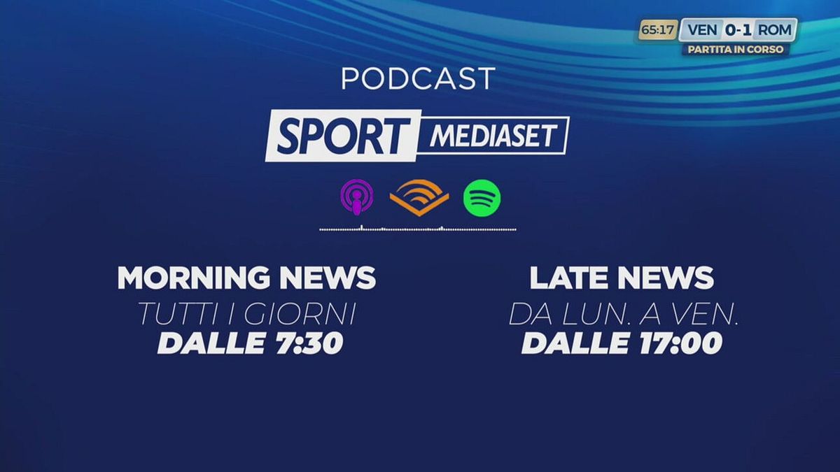 Podcast Sportmediaset: da domani doppio appuntamento