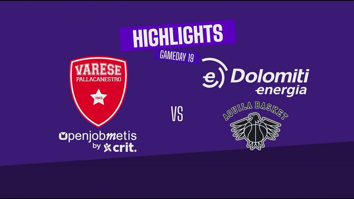 Varese-Trento 79-92: gli highlights