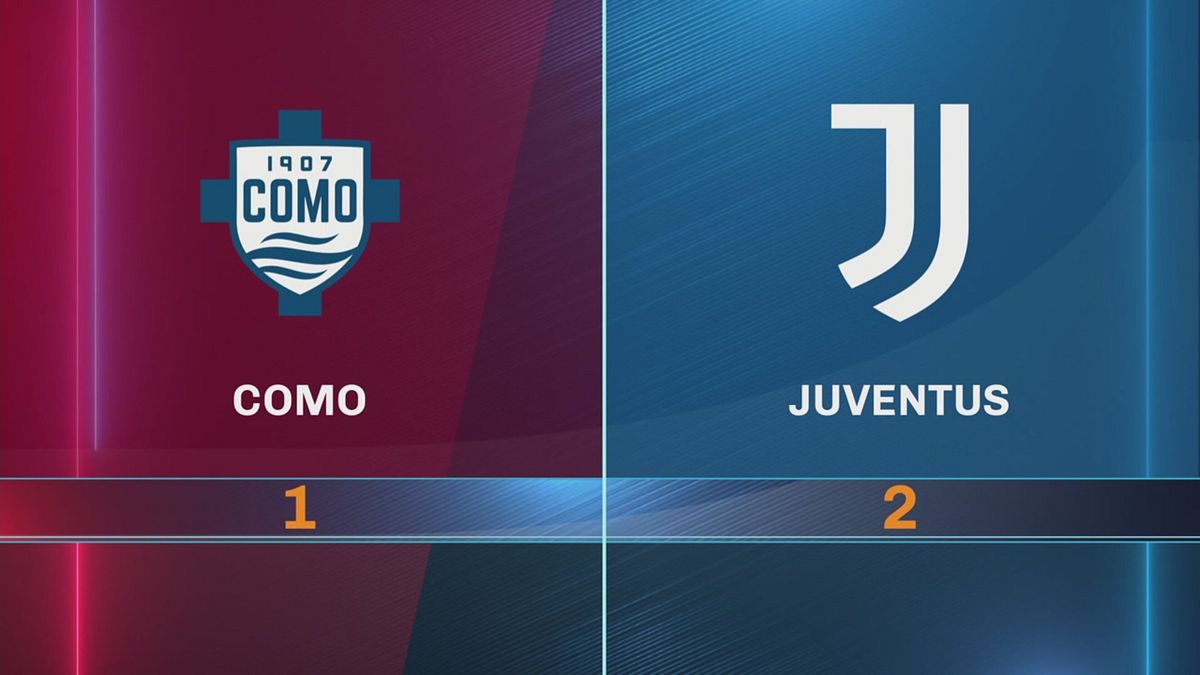 Como-Juventus 1-2: gli highlights