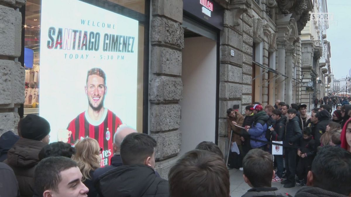 MCH ENTUSIASMO MILAN STORE PER JOAO FELIX E GIMENEZ MCH