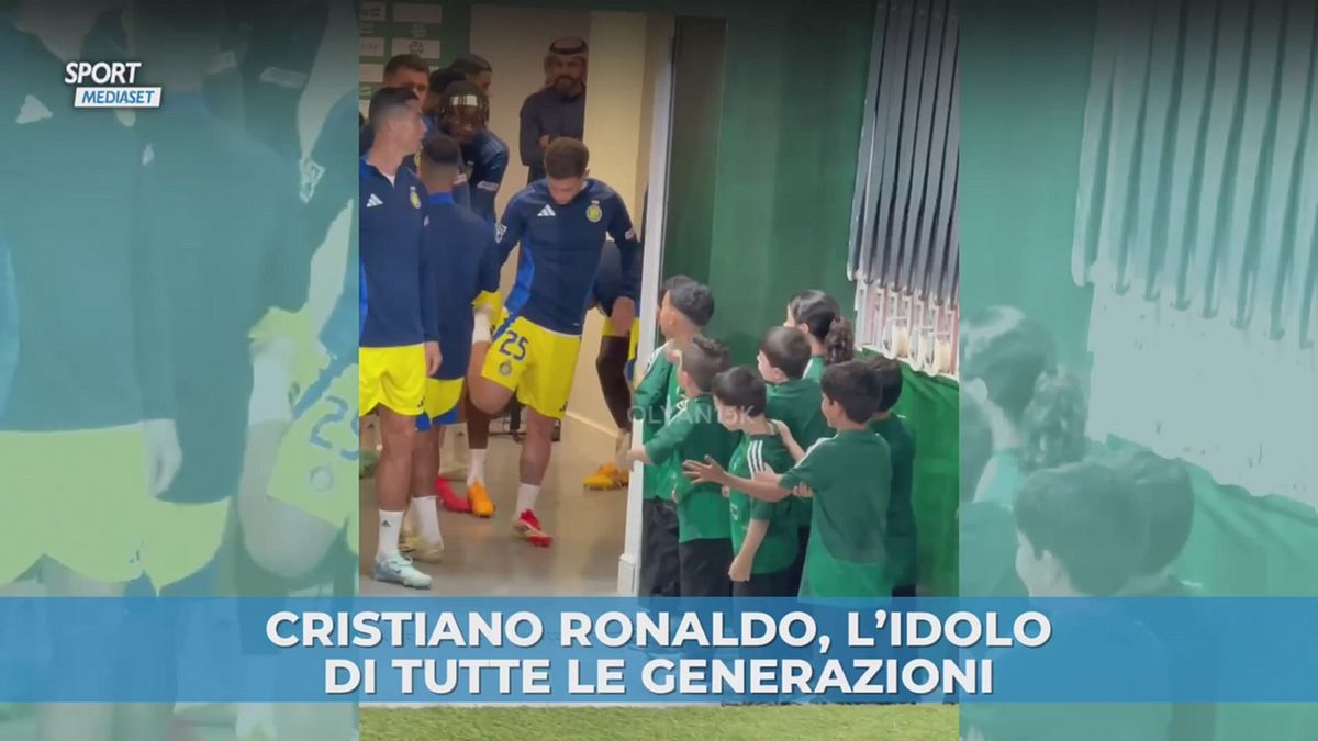 Cristiano Ronaldo, l'idolo di tutte le generazioni