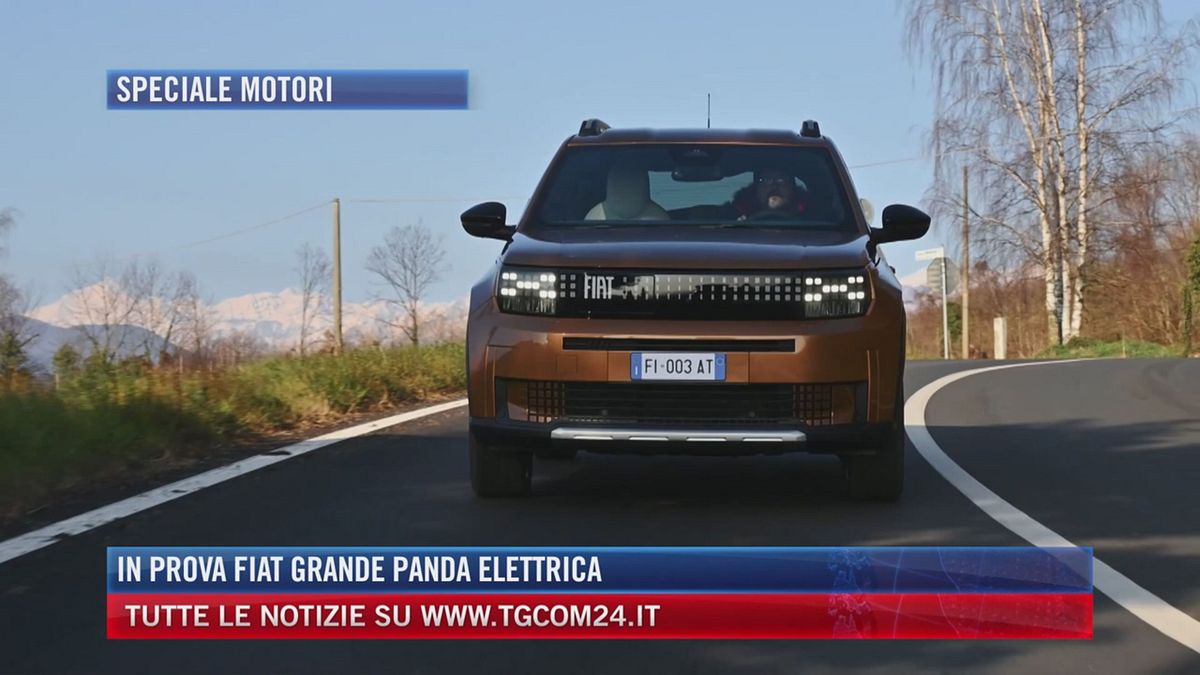 In prova Fiat Grande Panda elettrica