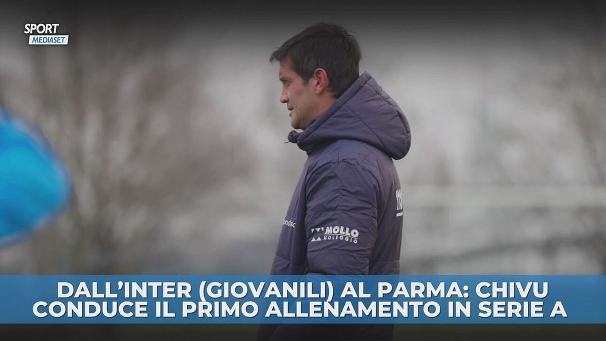 Chivu, primo allenamento col Parma