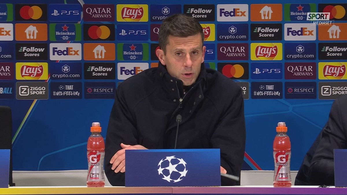 DICH THIAGO MOTTA POST PSV-JUVE 19/2 DICH