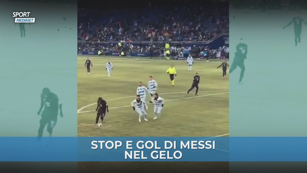 Messi più forte del freddo estremo: gol a -15°