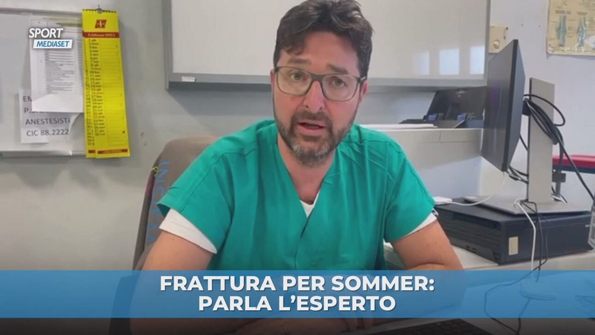 Frattura per Sommer: parla l'esperto