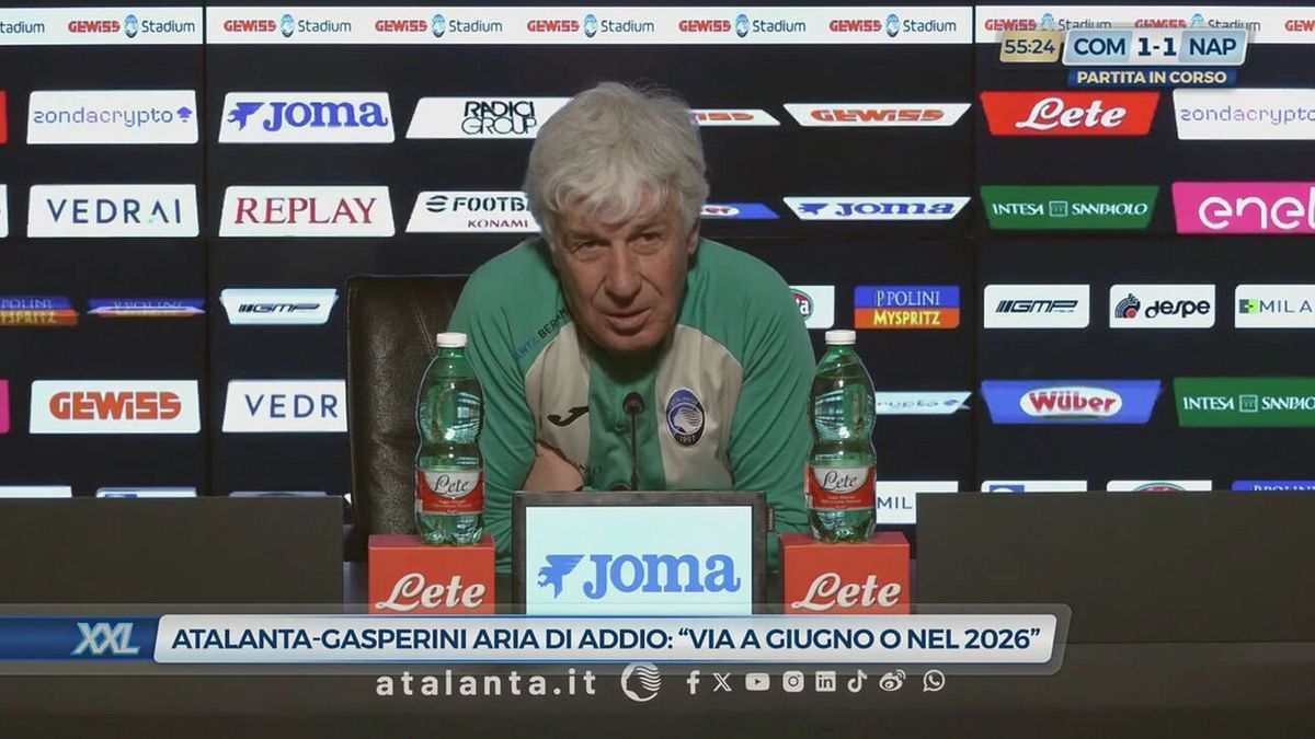 Atalanta-Gasperini aria di addio