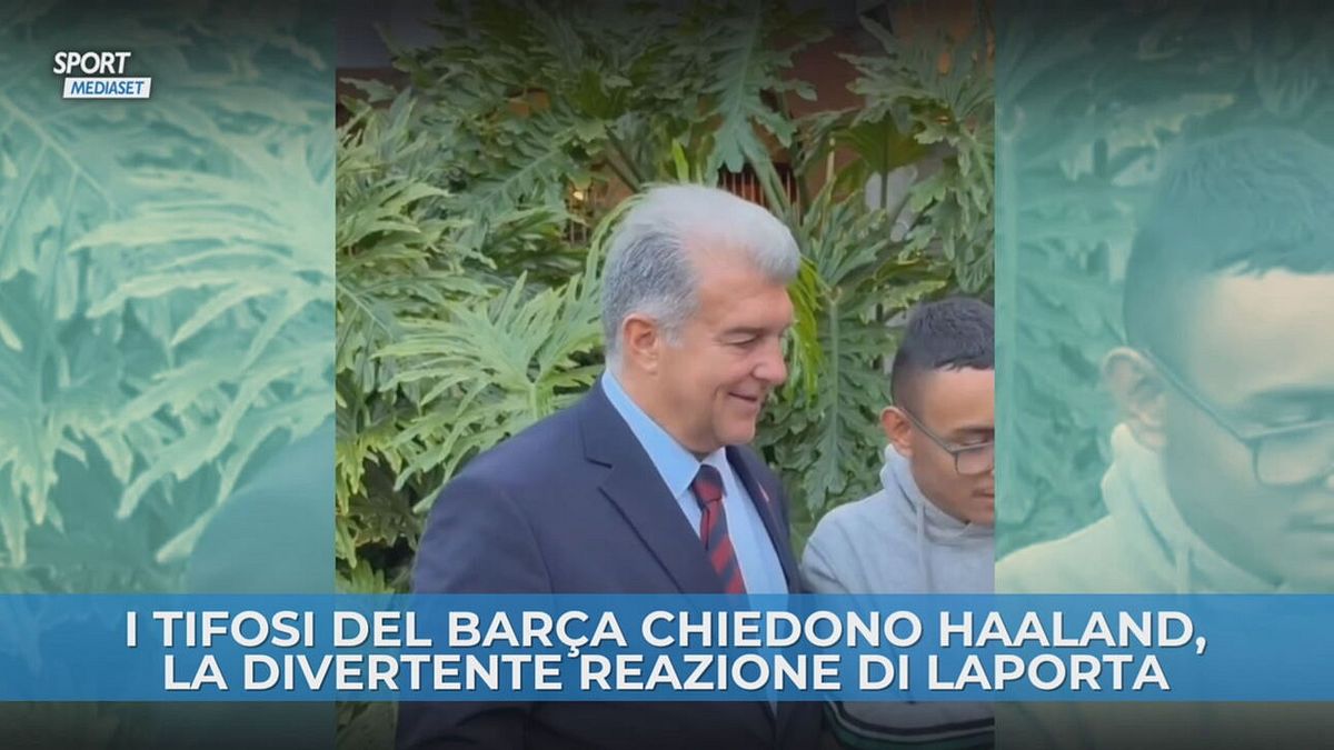 I tifosi del Barca vogliono Haaland, Laporta spegne i sogni: "Pagate voi"