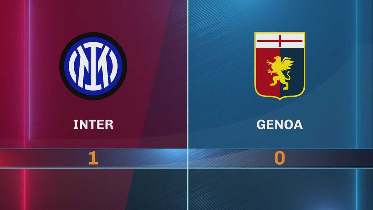 Inter-Genoa 1-0: gli highlights