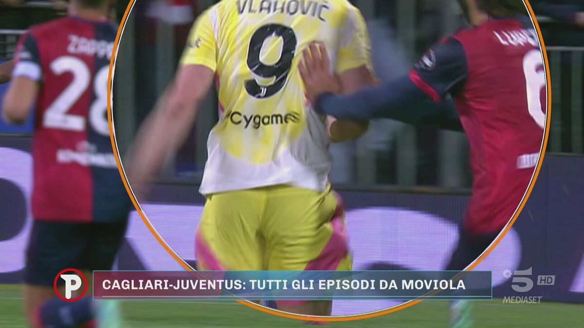 La moviola di Cagliari-Juventus: manca un rigore su Vlahovic?