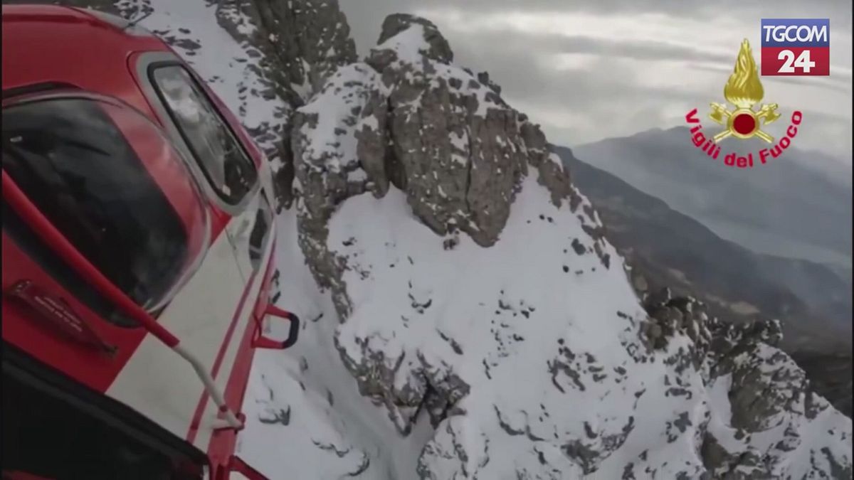 Alpinisti bloccati sulla Grignetta a quasi 2metri, i soccorsi