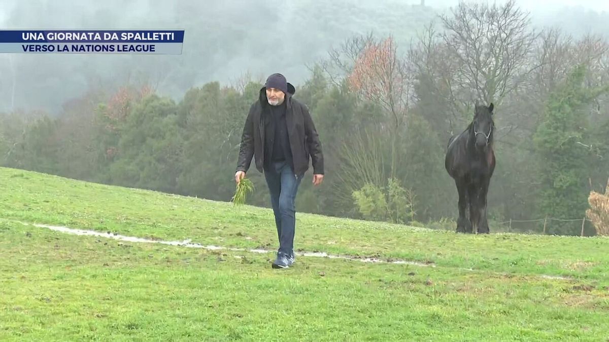 Una giornata da Spalletti