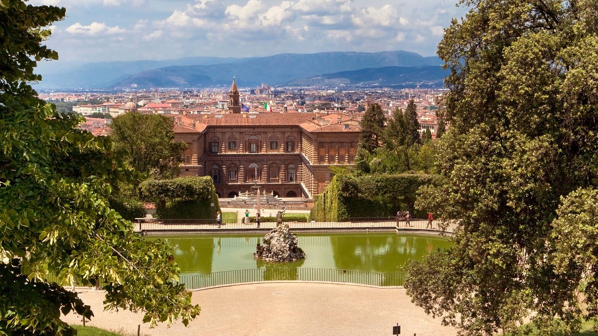 Giardini di Boboli e palazzo Pitti