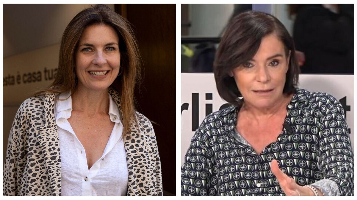 Alessandra Moretti (a sinistra) - Elisabetta Gualmini
