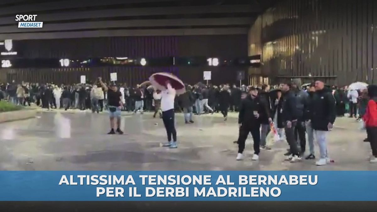 Alta tensione al Bernabeu per il derbi madrileno