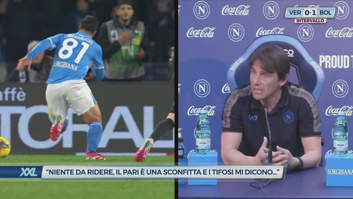 Conte: "Niente da ridere, il pari è una sconfitta e i tifosi mi dicono..."