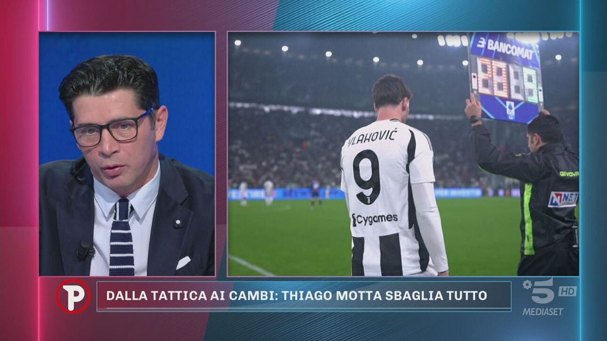 Tacchinardi: "Thiago Motta non guarda nemmeno in faccia Vlahovic!"