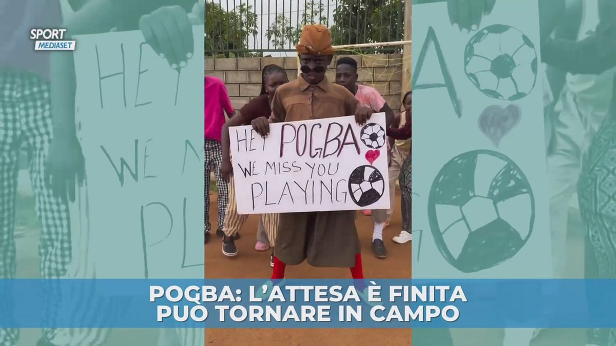 Pogba: l'attesa è finita, può tornare in campo