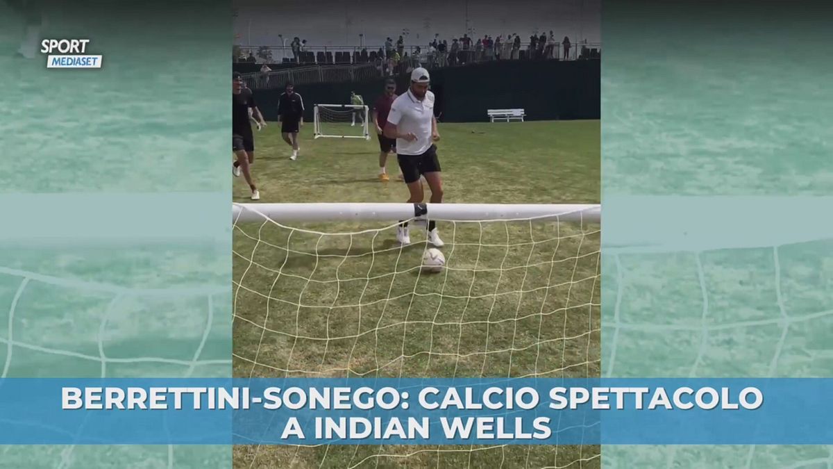 Berrettini-Sonego: Calcio spettacolo a Indian Wells