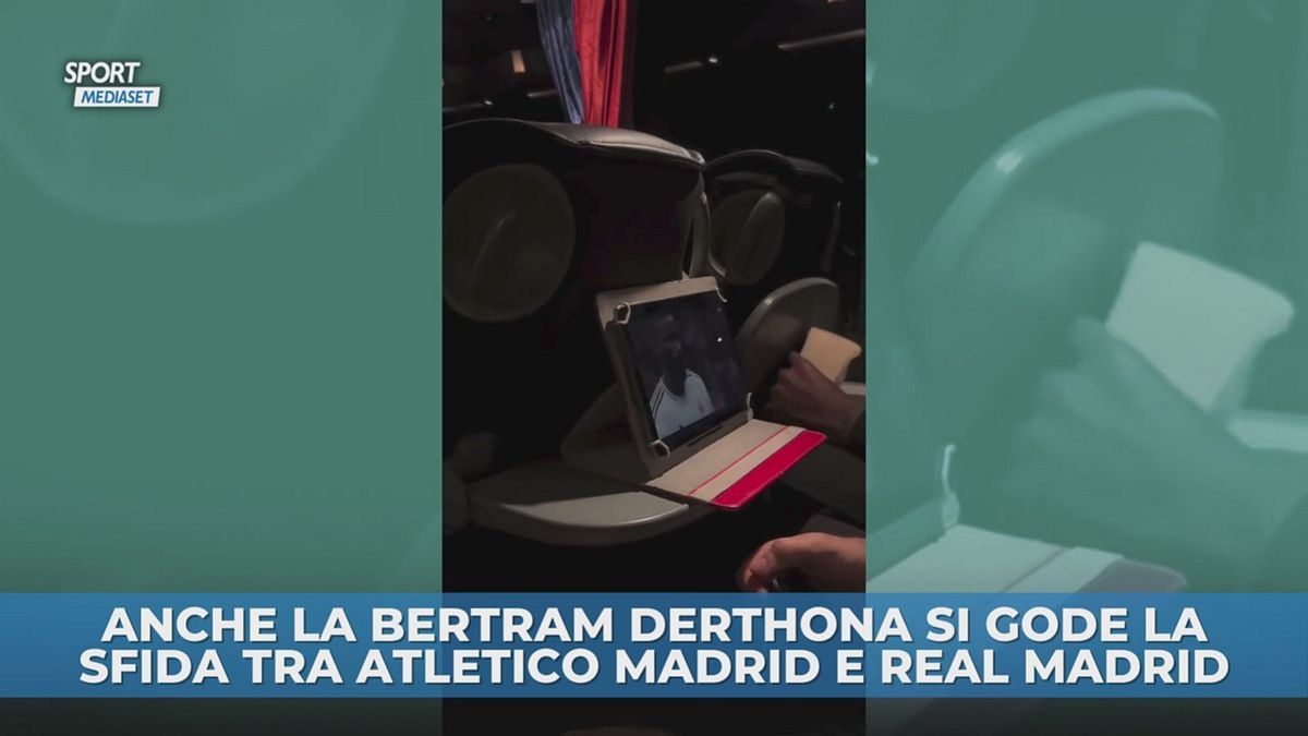 Anche la Bertram Derthona si gode la sfida tra Atletico Madrid e Real Madrid