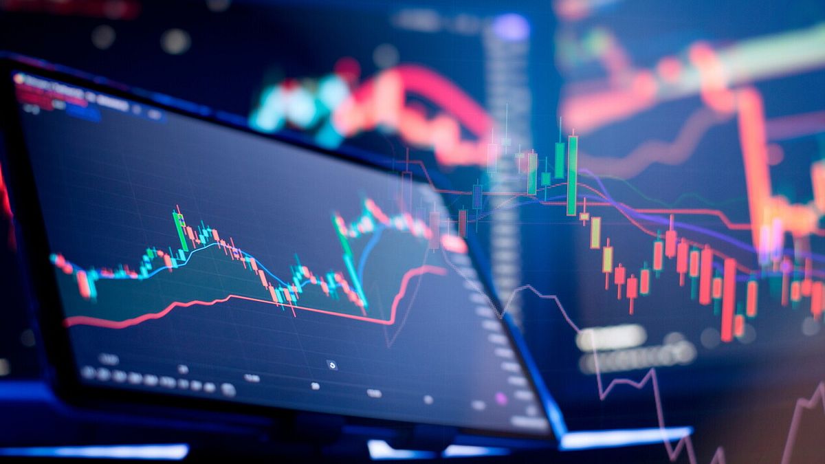 Planning and strategy financial portfolio and assets manager analyzing . Financial and banking