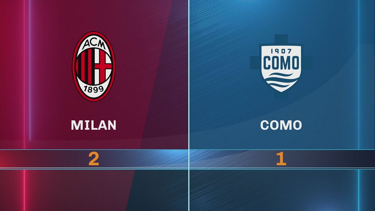 Milan-Como 2-1: gli highlights