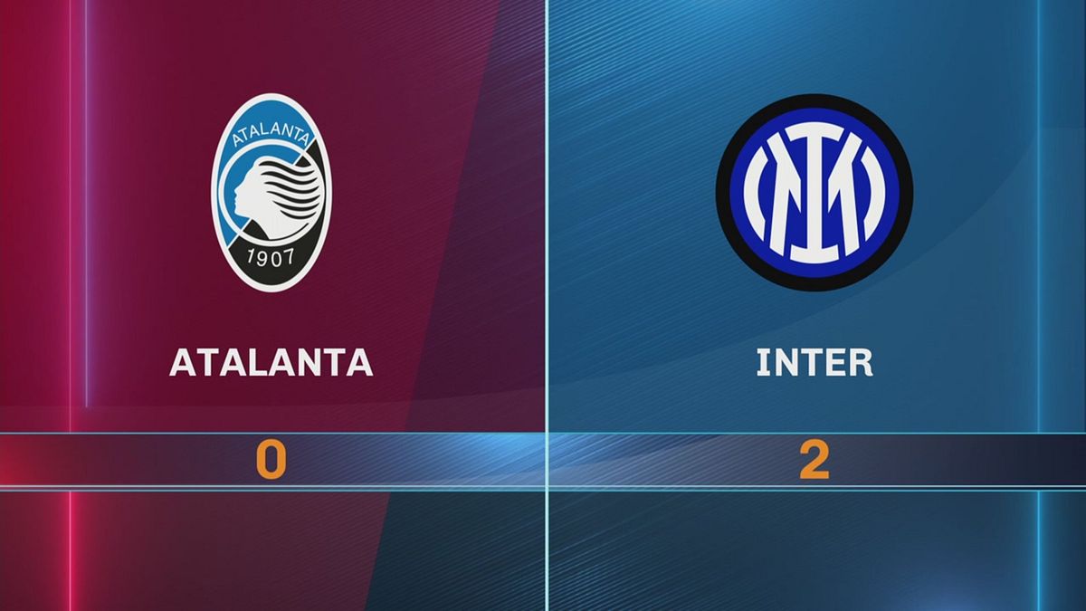 Atalanta-Inter 0-2: gli highlights