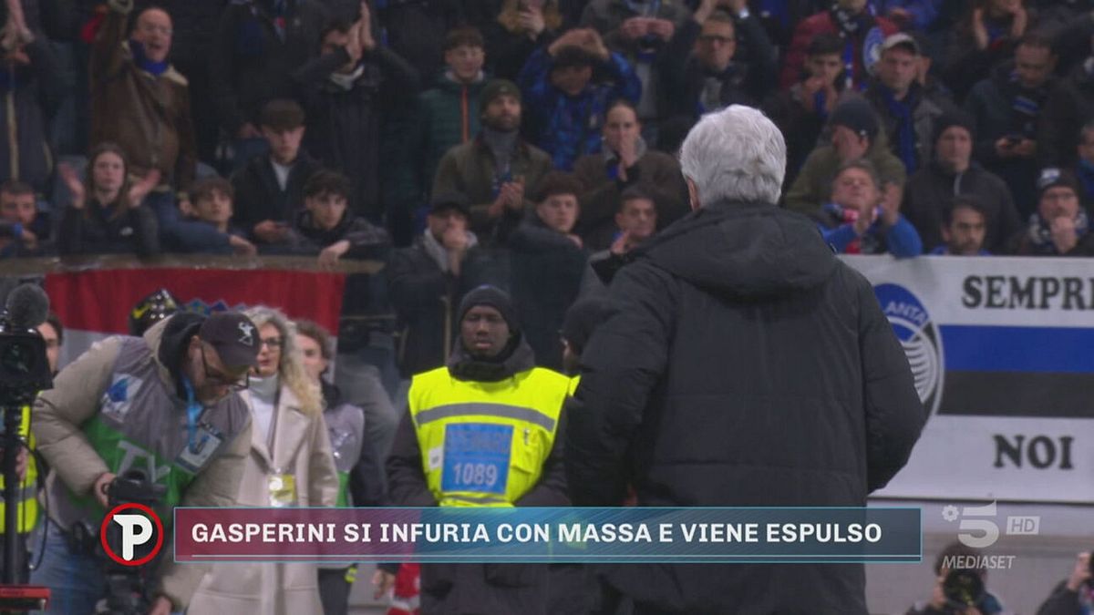 Gasperini furioso con l'arbitro Massa: espulso! Cos'è successo in Atalanta-Inter