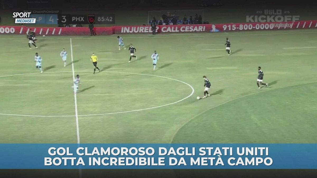 Dagli Stati Uniti arriva un gol clamoroso