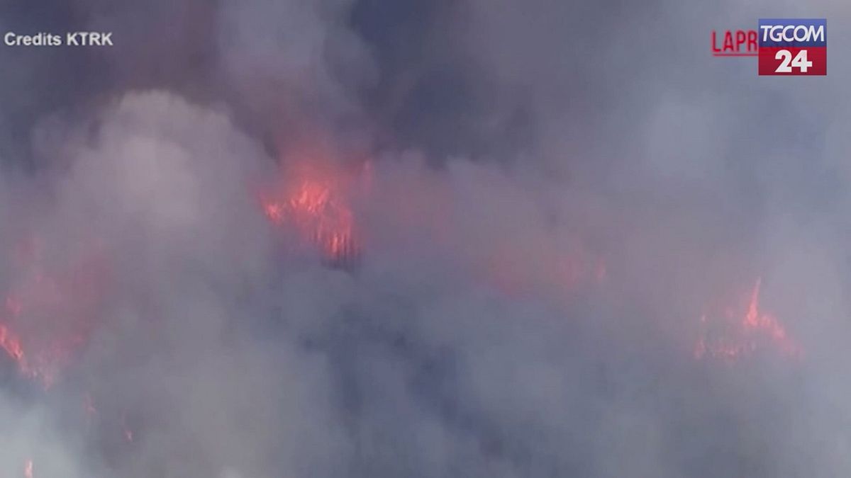 Giganteschi incendi in Texas: l'inferno visto dall'alto