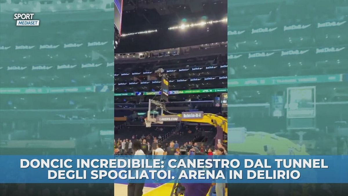 Doncic magic: canestro impossibile