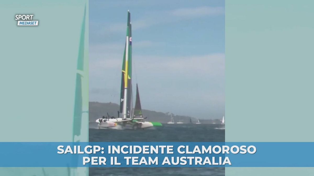 SailGp: incidente clamoroso per il Team Australia