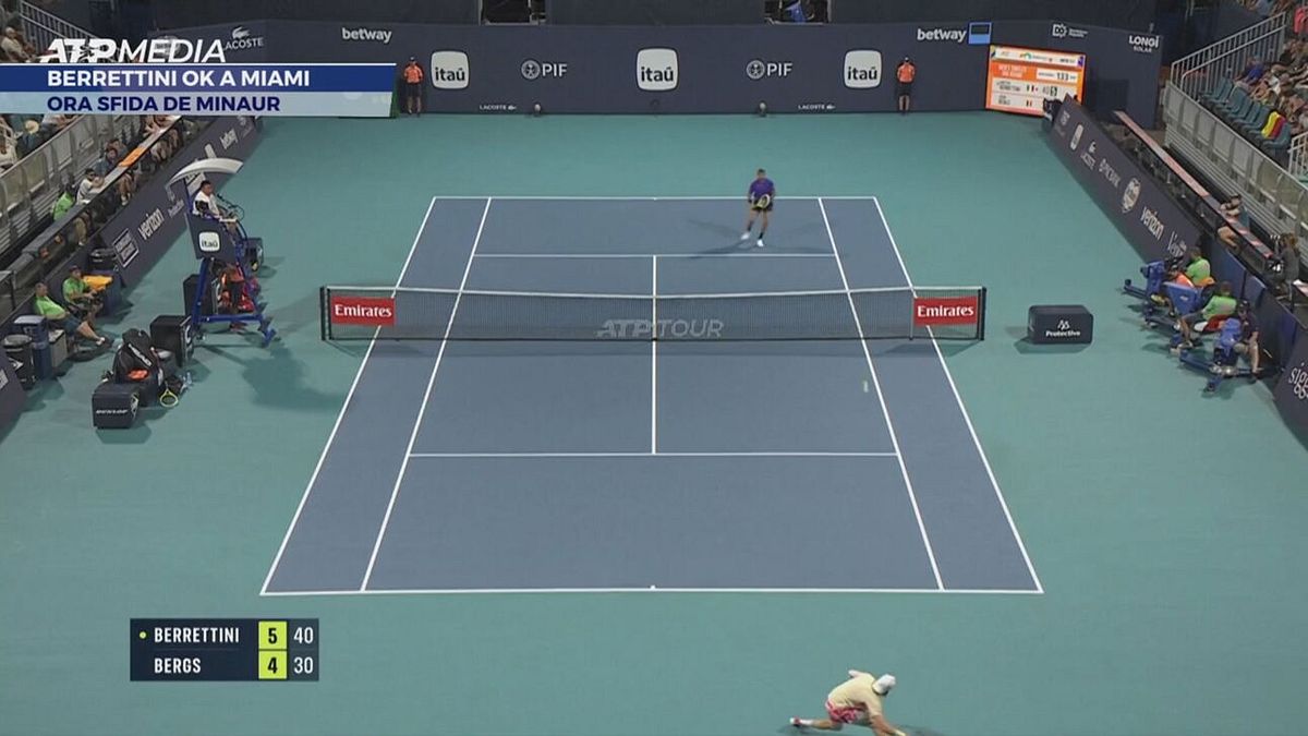 Berrettini ok a Miami