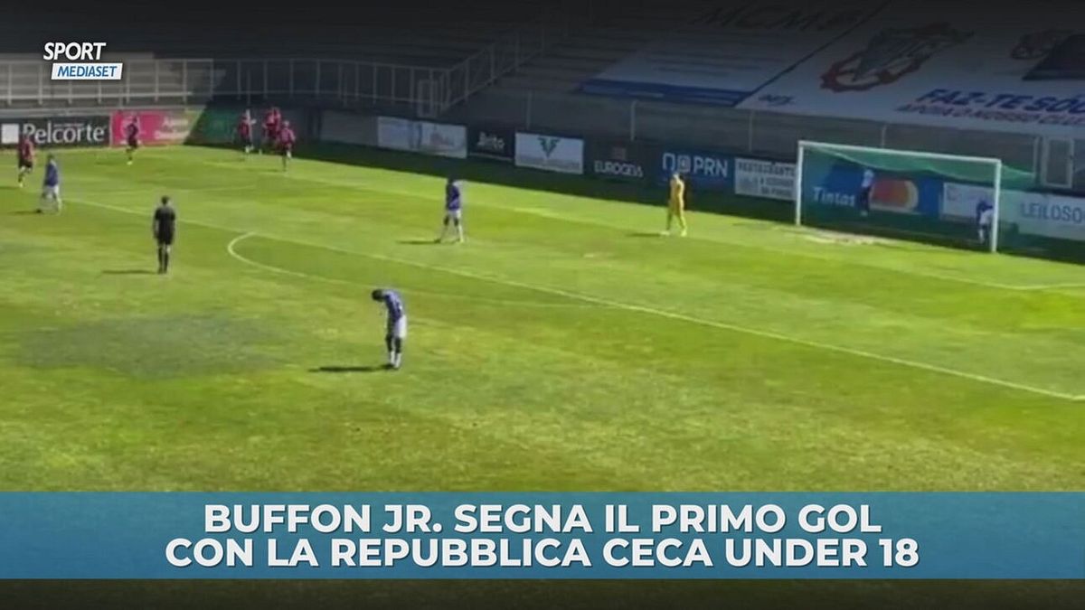 Primo gol con la Rep. Ceca per Buffon Jr.