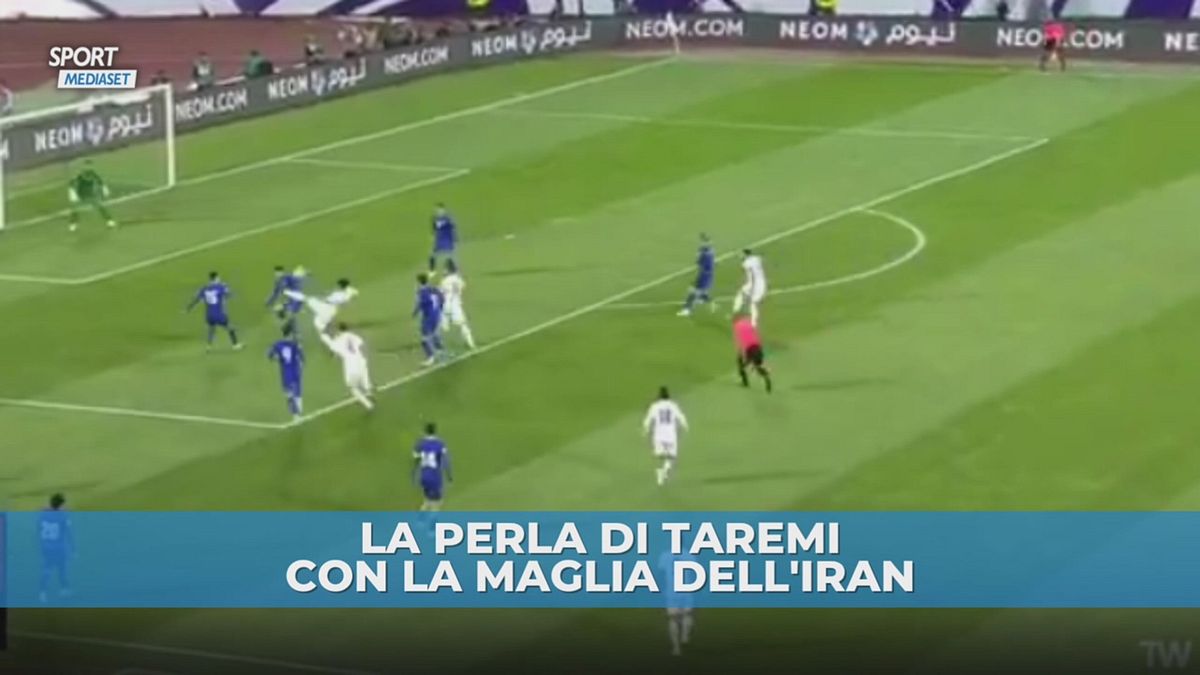 Super gol al volo di Taremi con la nazionale iraniana