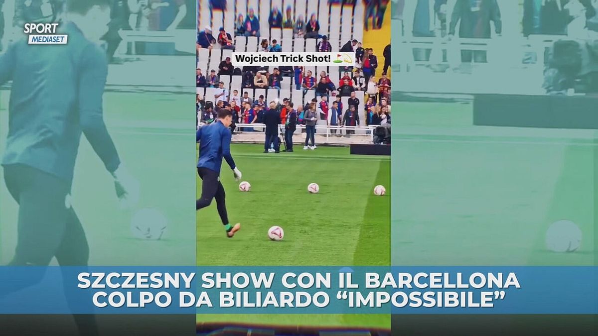 Szczesny show, colpo da mago!