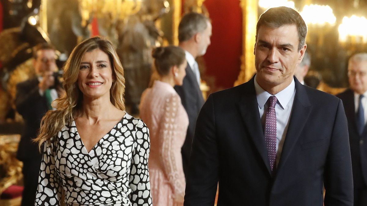 Pedro Sanchez e la moglie María Begoña Gómez Fernández 