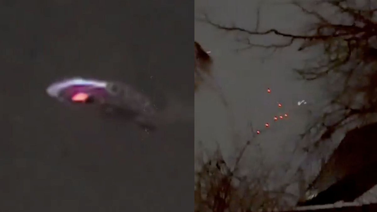  L'Ufo nei cieli di Mosca: la contraerea russa che cerca di abbatterlo.