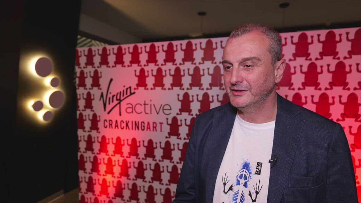 Virgin Active e Cracking Art, una pacifica invasione pop