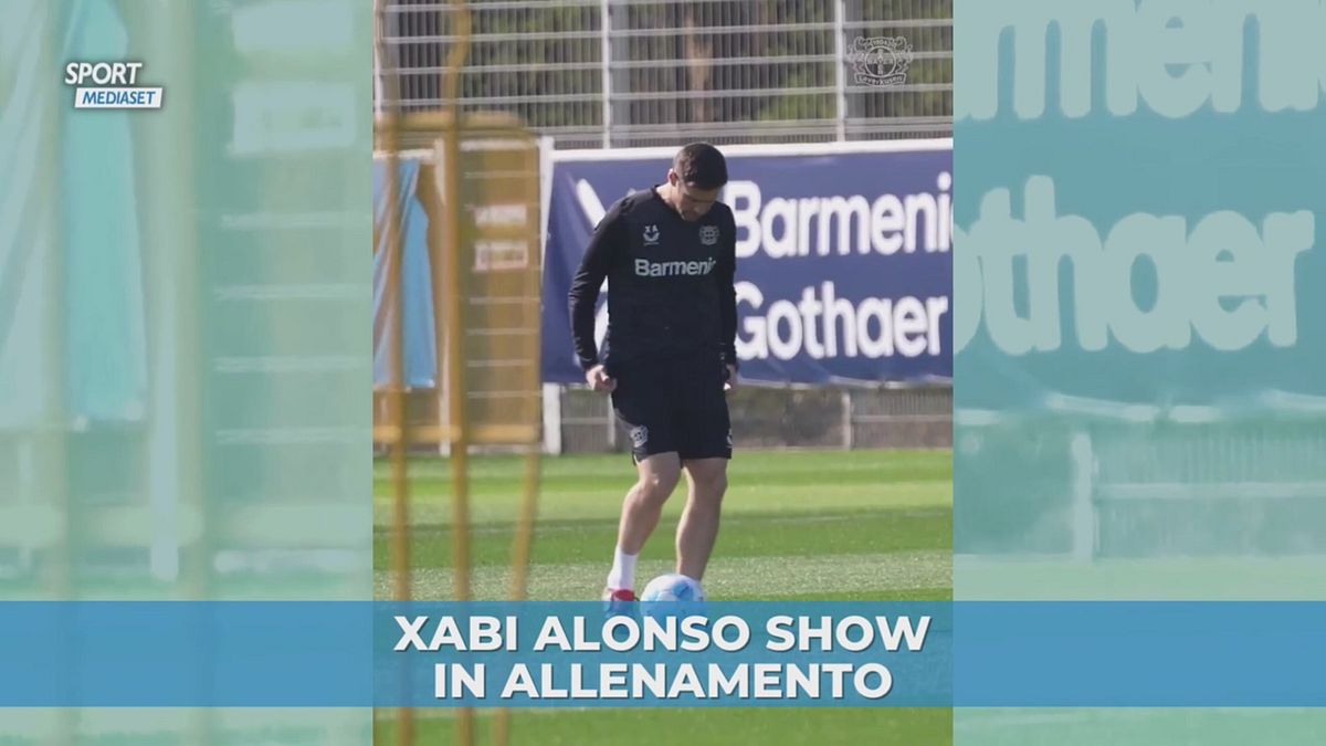 Xabi Alonso show in allenamento