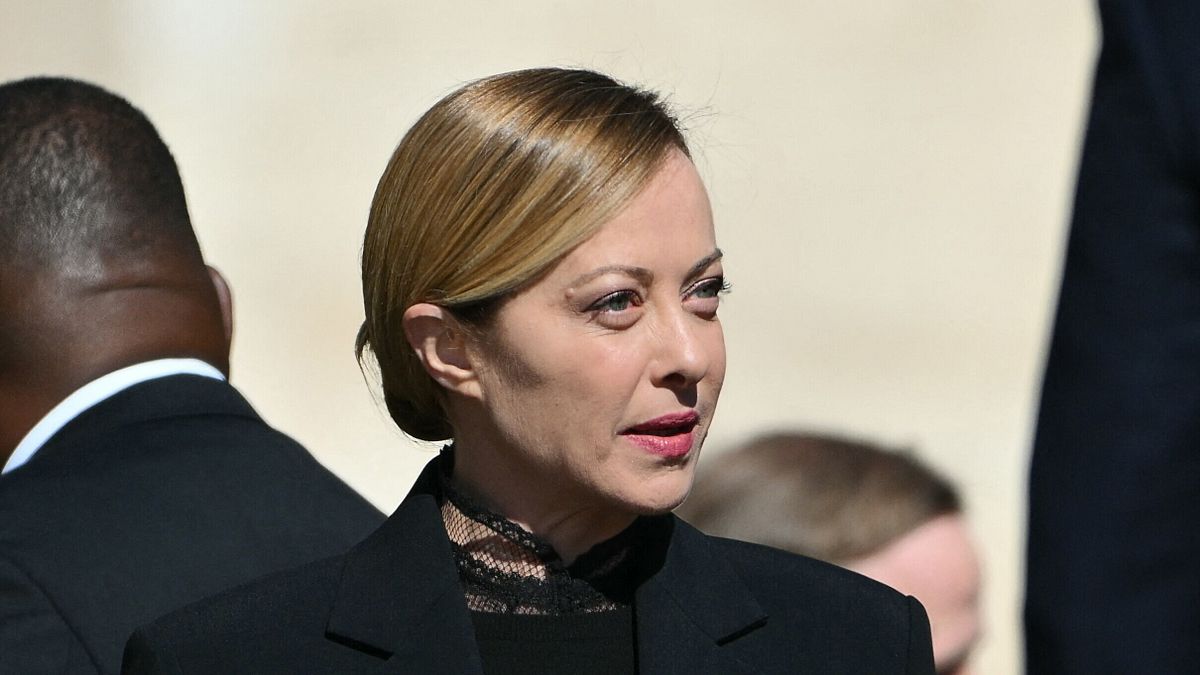 Il premier Giorgia Meloni