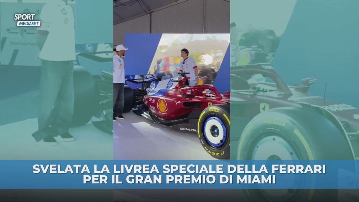 Ferrari, svelata la livrea speciale per Miami
