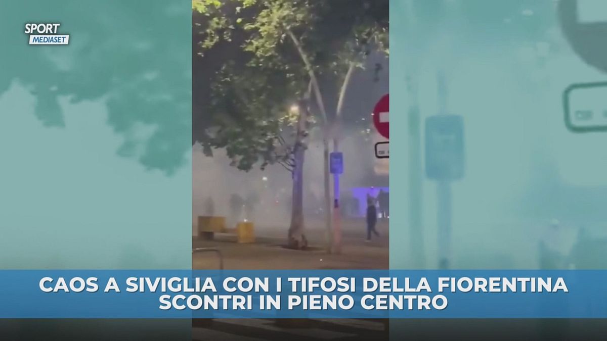 Scontri a Siviglia con i tifosi della Fiorentina