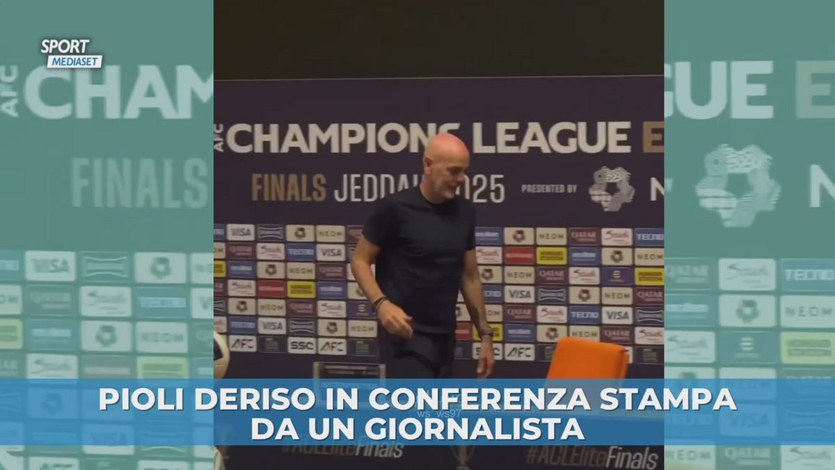 Pioli deriso in conferenza stampa da un giornalista