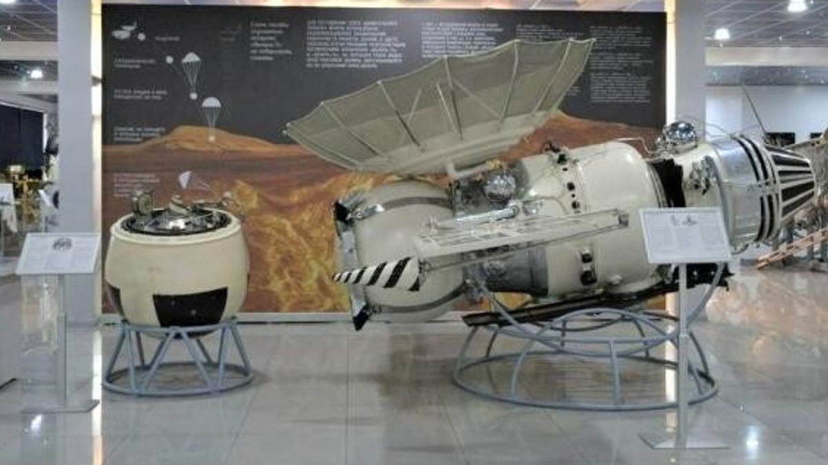  Il satellite sovietico Kosmos 482 in una riproduzione (immagine dal sito Leonarddavid.com)
