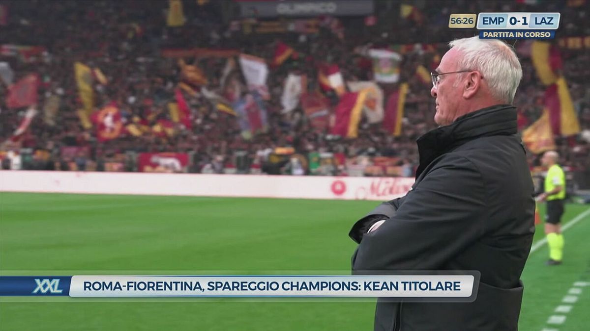 Roma-Fiorentina, spareggio Champions