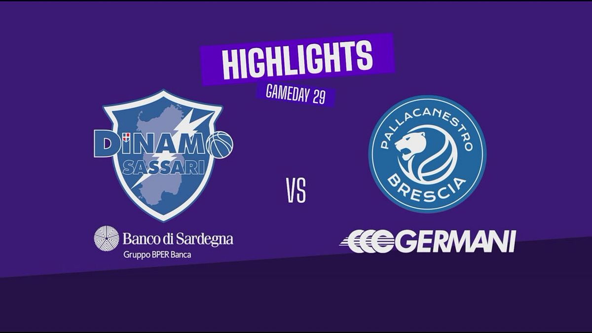 Sassari-Brescia 77-96: gli highlights