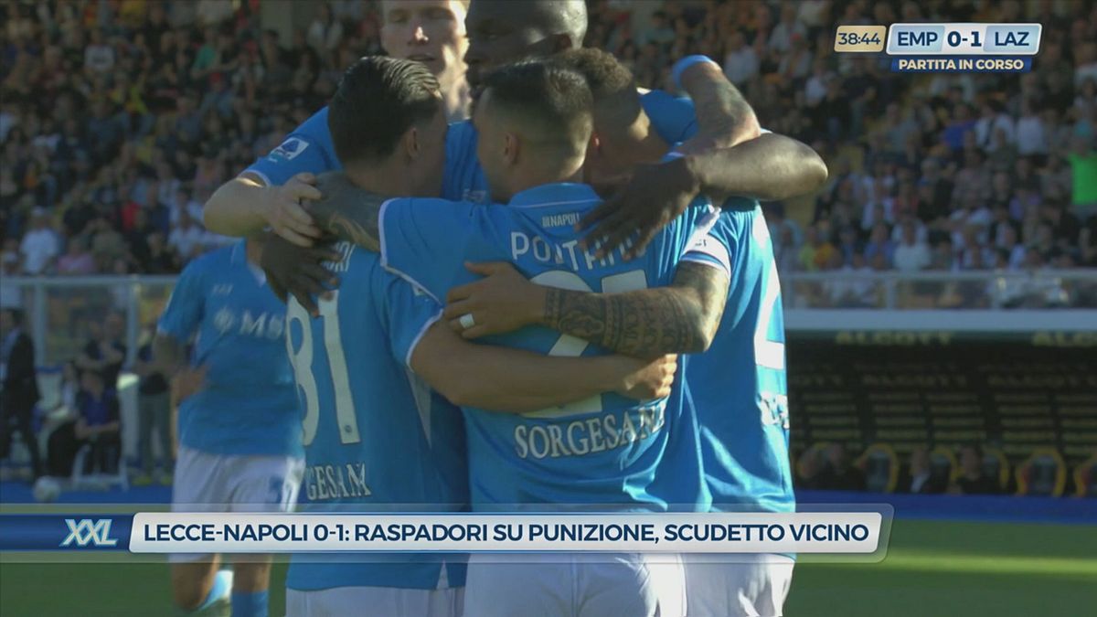Lecce-Napoli 0-1: gli highlights