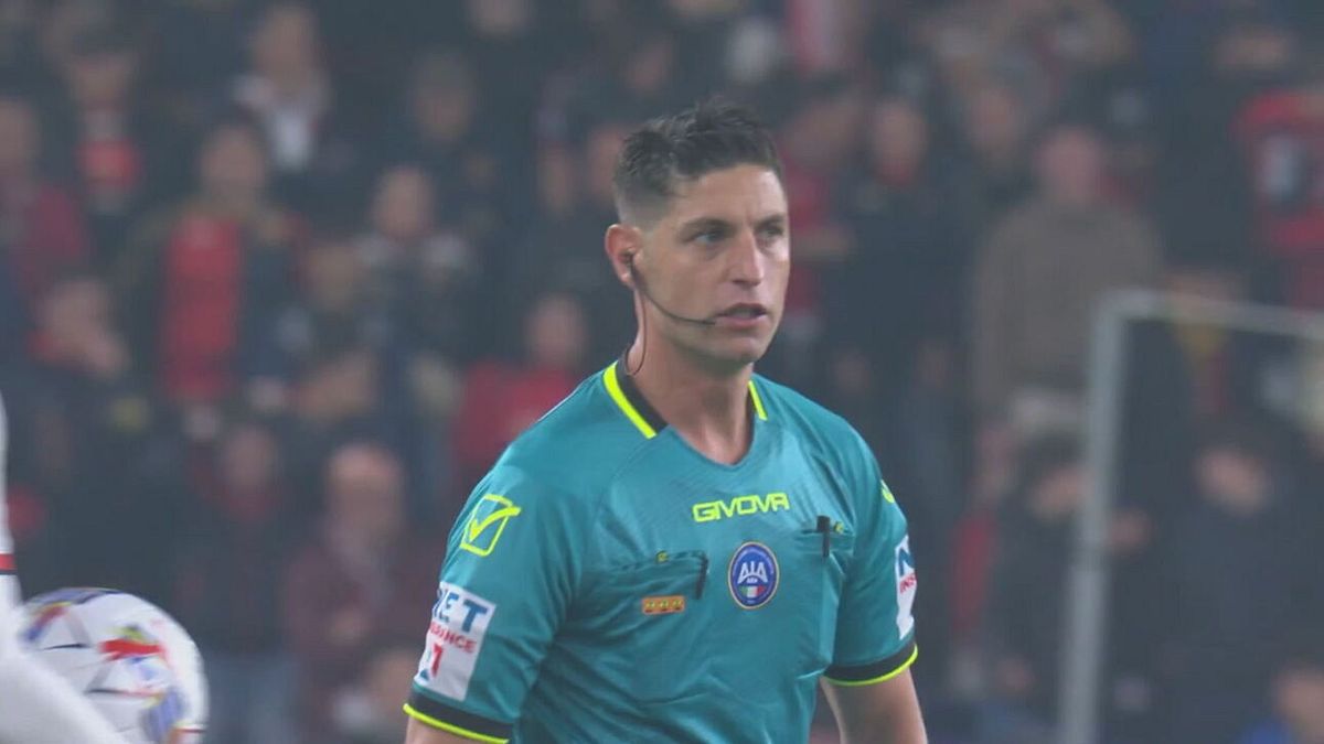 L'arbitraggio di Genoa-Milan