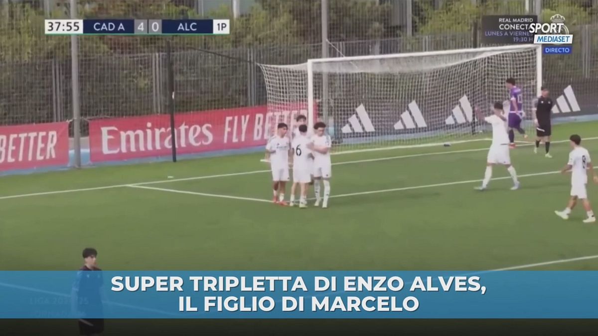Buon sangue non mente: ecco la tripletta del figlio di Marcelo